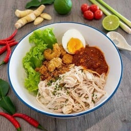 เส้นหมี่ไก่ฉีกChicglebell มอนอ