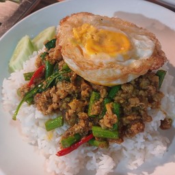 เครื่องแกงหมูสับ+ไข่ดาว