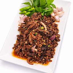 ก้อยคั่วสุก