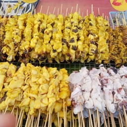 ป. เปาหมึกย่าง เตาถ่าน (น้ำจิ้มแซ่บ3รส) 1