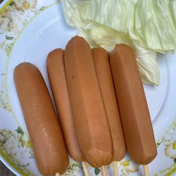 ไส้กรอกหนังกรอบ