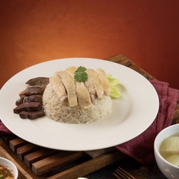 ข้าวมันไก่ต้ม