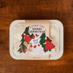 White Christmas‘ very soft cream cake ไวท์คริสต์มาส เค้กครีมนุ่ม