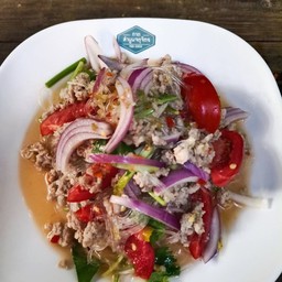 ยําวุ้นเส้นหมูสับ