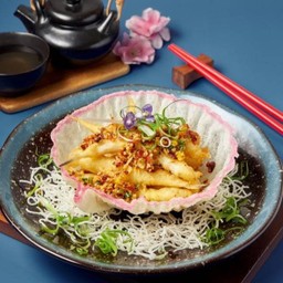 ปลาเงินคั่วพริกเกลือ