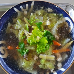 แกงจืดเต้าหู้หมูสับ