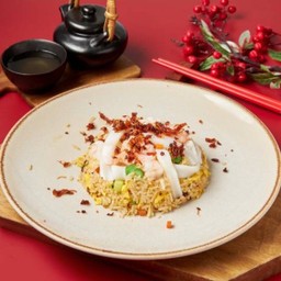 ข้าวผัดทะเลซอส XO