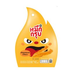 หมึกกรุบ น้ำจิ้มงา ห่อมี6ซองย่อย