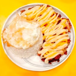 ไก่กรอบซอสมายองเนส+ซอสชีส