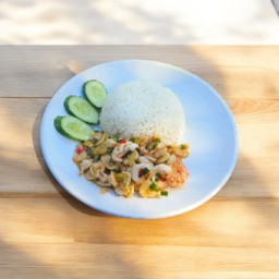 ข้าวราดพริกเกลือ