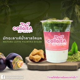 มัทฉะลาเต้น้ำตาลโตนด Deli