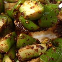 ตำมะดันสด ใส่ข้าวคั่ว ปลาร้าแซ่บนัวร์