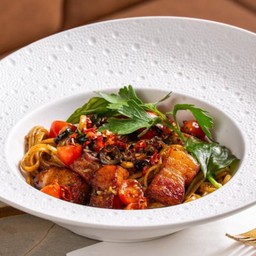 Linguine Bacon Aglio e Olio