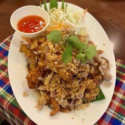 ปูนิ่มทอดกระเทียม