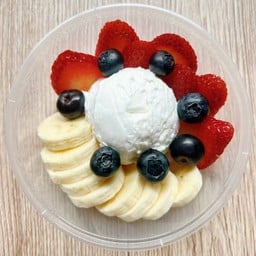 สลัดผัก&แซนวิชเกาหลี&กรีกโยเกิร์ต