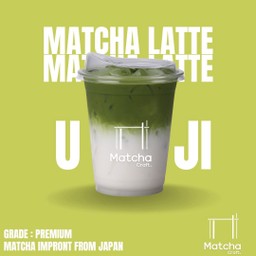Matcha latte (uji)