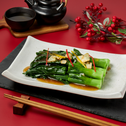 คะน้าฮ่องกงน้ำมันหอย