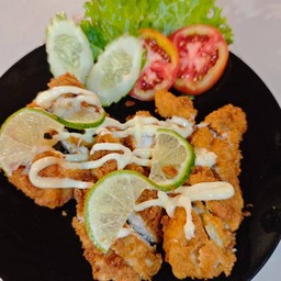 ไก่ทอดซอสมะนาว