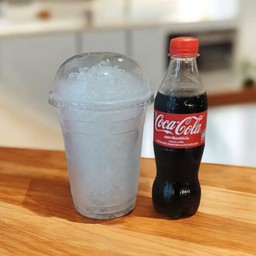 โค๊ก+น้ำแข็งแก้วโอ่ง