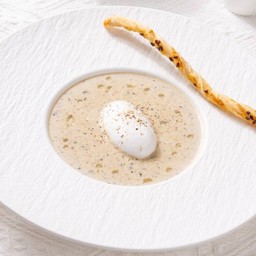 Mushroom Truffle Latte Foam