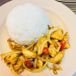 ไก่ทอดกระเทียม