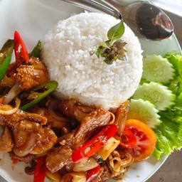 ข้าวผัดพริกรวม