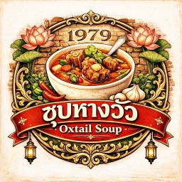 ซุปหางวัวตามสั่งก๋วยเตี๋ยวเนื้อตุ๋นหางวัวรสเด็ด รณชัยชาญยุทธ
