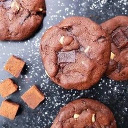 Double Chocolate Chewy Cookie