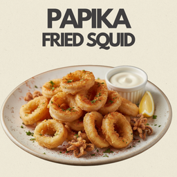 ปลาหมึกชุบแป้งทอด (Crispy Spicy Squid)