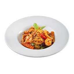 สปาเก็ตตี้ขี้เมาทะเล Seafood Basil Spaghetti