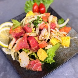 ยำปลาดิบรวม