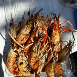 น้องกันยากุ้งเป็น&กุ้งเผา