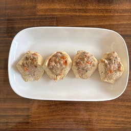 เต้าหู้ยัดไส้ลวก 4 ชิ้น