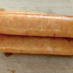 ไส้กรอกเบคอนไก่ข้าว