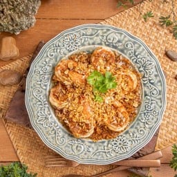 กุ้งผัดกระเทียม