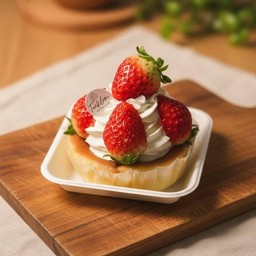 มินิชีสเค้กหน้าไหม้ #Strawberry Creamy