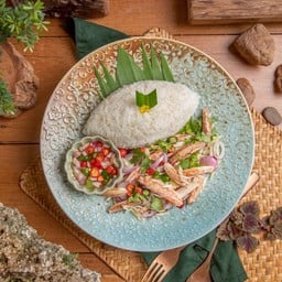 ข้าวหยำเนื้อปู