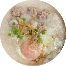 โจ๊กหมู  “ท่ารถตู้🚌🚌” ท่ารถตู้ บขส (ร้่านอยู่ข้างใน ร้านก๋วยเตี๋ยว)