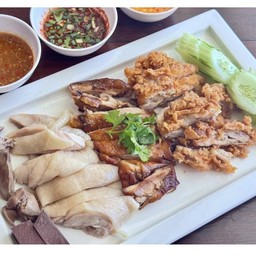 ไก่สับรวม3อย่าง