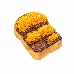 ปังปิ้งช็อกโกแลตฝอยทอง