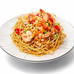 ส้มตำหมี่กรอบทะเล 🔥