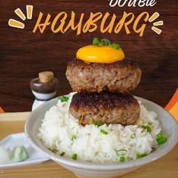 ข้าวดับเบิ้ล แฮมเบิร์ก