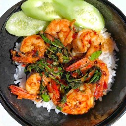 ครัวหอมกะเพรา คั่วกระทะ