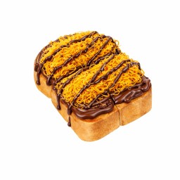 ปังปิ้งฝอยทองช็อก