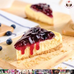 เค้กบลูเบอร์รี่ชีสพาย