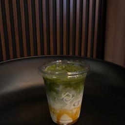 Matcha caramel