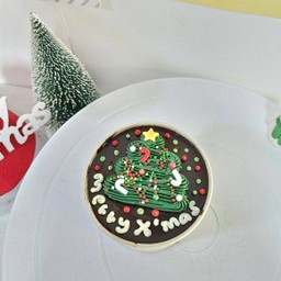 เค้กถ้วยช็อคคริสต์มาสmerry