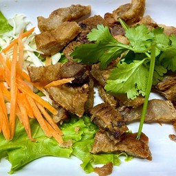 หมูกรอบทอด(เค็ม)