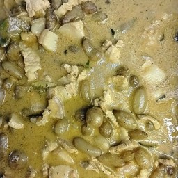 หมูสามชั้นมันขี้หนู