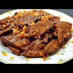 ตับหมูทอด